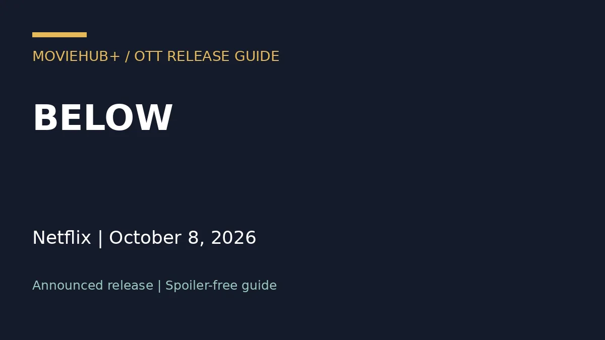 BELOW release guide - original MovieHub title card