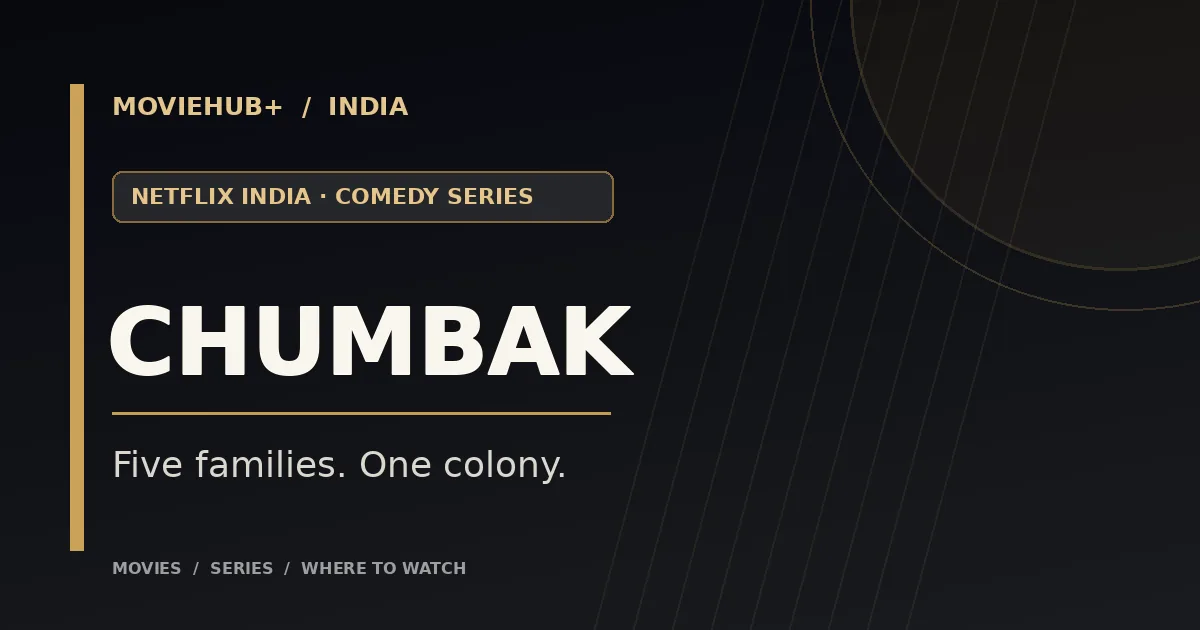 MovieHub title card: Chumbak